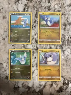 Pokemon TCG Dratini Lot Of 4 Near Mint Condition English Cards - Image 1