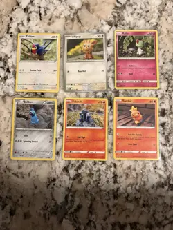 Pokemon Cards Yuka Mori Lot Of 6 - Image 1