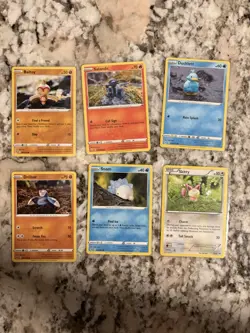 Pokemon Cards Yuka Mori Lot Of 6 - Image 1