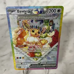 Pokemon TCG Eevee EX 174 Sir SPC Promo S&V Prismatic Evolutions NM- Condition - Image 1