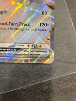Snorlax ex 076/131 Prismatic Evolutions Stamped Promo Pokemon LP to MP - Image 4