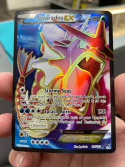 Pokemon - Gyarados EX (Full Art) 114/122 - XY BREAKpoint Holofoil VLP - Image 1