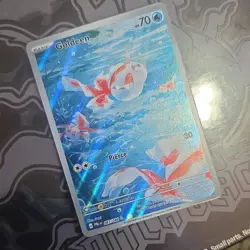 Goldeen Pitch Black 87/84 IR Pokemon TCG Pack Fresh NM - Image 4