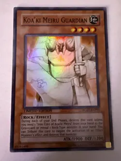 Yugioh - Koa'ki Meiru Guardian - Super Rare - Limited - RGBT-ENPP3 - LP - Image 1