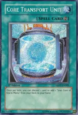 Core Transport Unit - ABPF-EN089 - Secret Rare - 1st Edition Lightly Played, Eng - Image 1