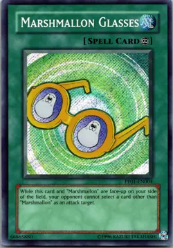Marshmallon Glasses PP01-EN004 Secret Rare Premium Pack 1 Yu-Gi-Oh LP - Image 1