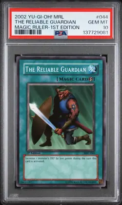 Yu-Gi-Oh! MRL-044 The Reliable Guardian Magic Ruler 1st Edition PSA 10 GEM MINT - Image 1