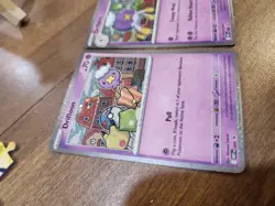 Drifloon 005 + Drifblim 006 Cosmos Holos Mega Evolution Promo Pokemon Cards NM - Image 2