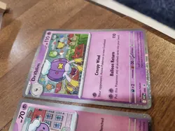 Drifloon 005 + Drifblim 006 Cosmos Holos Mega Evolution Promo Pokemon Cards NM - Image 3