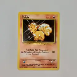 Vulpix 68/102 Base Set Unlimited Vintage WOTC Pokemon Card NM-LP - Image 1