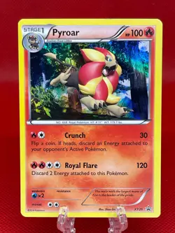 Pokemon TCG Pyroar XY26 Black Star Promo Holo XY-26 English Card 2014 LP - Image 1
