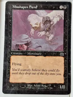 Misshapen Fiend - (MP) Mercadian Masques - Magic the Gathering MTG - Image 1