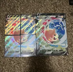 Nintendo Pokemon TCG Crown Zenith Morpeko V-UNION 4-Card Holo English SWSH215 - Image 1