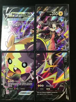 Sword & Shield Promo Cards #SWSH290 Morpeko V-Union (SWSH287-290) [Set of 4] - Image 1