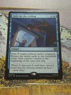 Hide on the Ceiling SPM NM MTG Spider-Man Magic The Gathering - Image 2