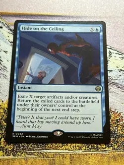 Hide on the Ceiling SPM NM MTG Spider-Man Magic The Gathering - Image 4