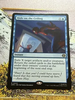 Hide on the Ceiling SPM NM MTG Spider-Man Magic The Gathering - Image 5