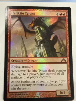 MTG Magic FOIL Hellkite Tyrant 94 Gatecrash NM - Image 1