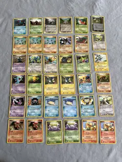 Pokemon TCG EX Legend Maker 36 Card Lot Non Holo Bulk Mint To Well Played - Image 1