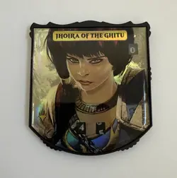 1x FOIL Jhoira of the Ghitu Legendary Relic Token Life Counter Commander MtG - Image 1