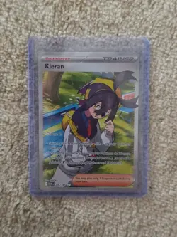 Pokemon Card TCG - Kieran 206 Full Art Ultra Rare Twilight Masquerade Near Mint - Image 1