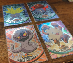 Lot 45 Vintage Topps Pokemon Cards Holo Foil Arbok Oddish Gloom Primeape Tauros - Image 5