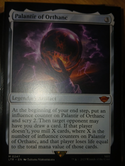 Palantir of Orthanc Universes Beyond: the Lord of the Rings MTG - Image 1