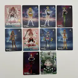 Sailor Moon 星云版 Nebula 5 Sealed Booster Packs + 10 SR Cards Lot Anime - Image 4
