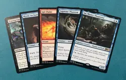 MTG NM: Core Set 19 / M19 Rare Lot with Supreme Phantom, Regular (5 Cards) - Image 1