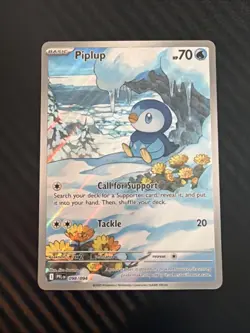 Piplup Pokemon TCG Pocket Illustration Rare Card 098/094 PFL - Image 1