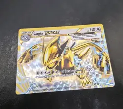 Lugia BREAK 79/124 LP/EX Ultra Rare Pokemon Holo Foil Card Fates Collide TCG - Image 1