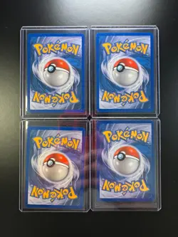 Pokemon 4 cards set Illustration by Yuka Morii Non-Holo Regular - Image 2