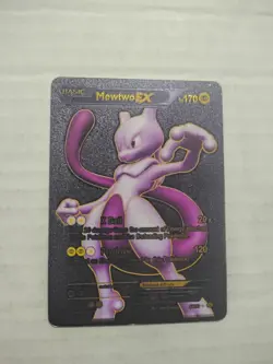 Pokemon Mewtwo EX HP 170 Foil Fan Art Card 98/99 - Image 1