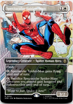 Spectacular Spider-Man (Borderless) - [Marvel's Spider-Man] MTG SPM *Ships Meow! - Image 3