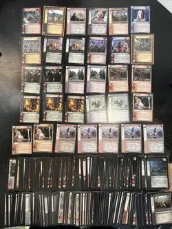 Lord of the Rings LOTR TCG CCG Card Game Ents of Fangorn Lot(C) W/Rare Duplicate - Image 1