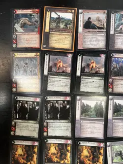 Lord of the Rings LOTR TCG CCG Card Game Ents of Fangorn Lot(C) W/Rare Duplicate - Image 2