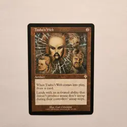 Tsabo's Web 317/350 - Invasion MTG Rare Regular Colorless Artifact - Image 1