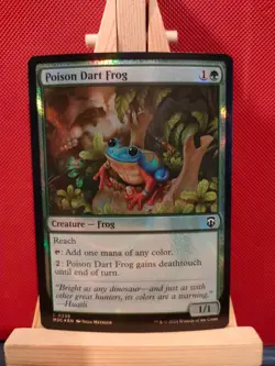 Poison Dart Frog - Ripple FOIL - Modern Horizons 3 Commander - NM - MTG - Image 1