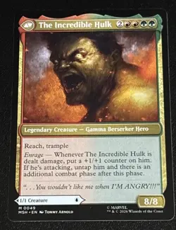 MTG Marvel Super Heroes Bruce Banner 0049 Mythic - Image 2