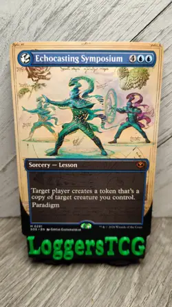 MTG Echocasting Symposium BORDERLESSS / SOS 0291 M NM - Image 1