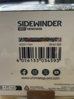 Ultimate Guard Sidewinder 100+ Xenoskin Deck Box MTG Magnetic UGD011554 - Image 3