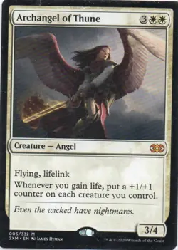 MTG: Double Masters: Archangel of Thune: Lightly Played Condition - Image 1