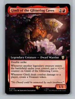 Tales of Middle-earth #115 Gimli of the Glittering Caves (Extended Art) - Image 1