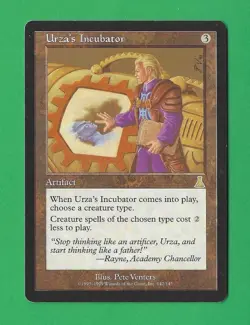 1999 Magic the Gathering - Urza's Incubator - Urza's Destiny MTG - Image 1