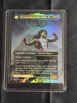 Jennifer Walters (Borderless) (0328) Marvel Super Heroes Foil - Image 2