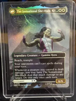 Jennifer Walters (Borderless) (0328) Marvel Super Heroes Foil - Image 3