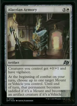ALACRIAN ARMORY 2 UC MAGIC: THE GATHERING FOIL NM/M - Image 1