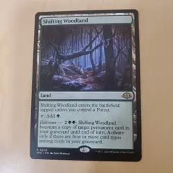 Shifting Woodland (MTG Modern Horizons 3 Regular) NM - Image 1
