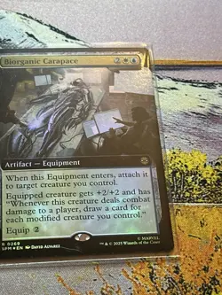 Biorganic Carapace - Extended Art SPM NM MTG Foil - Image 2