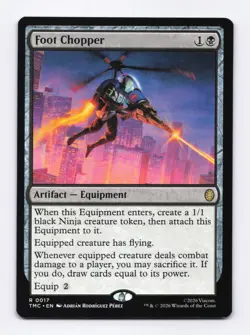 Foot Chopper 0017 (R) MTG Commander Teenage Mutant Ninja Turtles (TMC) - Image 1
